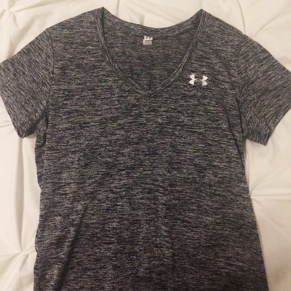 Grey Under Amour Athletic Shirt